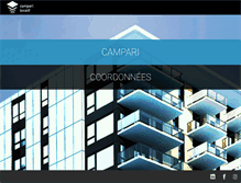Tablet Screenshot of condoscampari-qc.com
